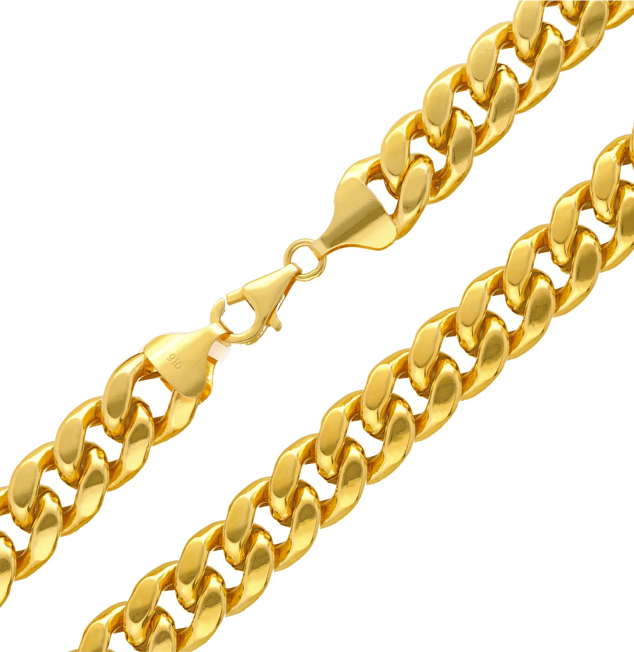 22K Yellow Gold Link Chain (141.4gm)