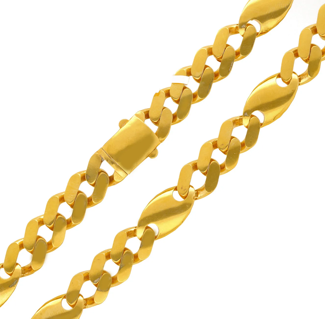 22K Yellow Gold Link Chain (52.2gm)