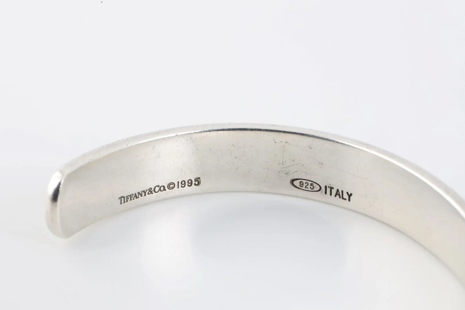 6" Tiffany & Co. 925 Silver Atlas Cuff Bracelet (21.25g.)