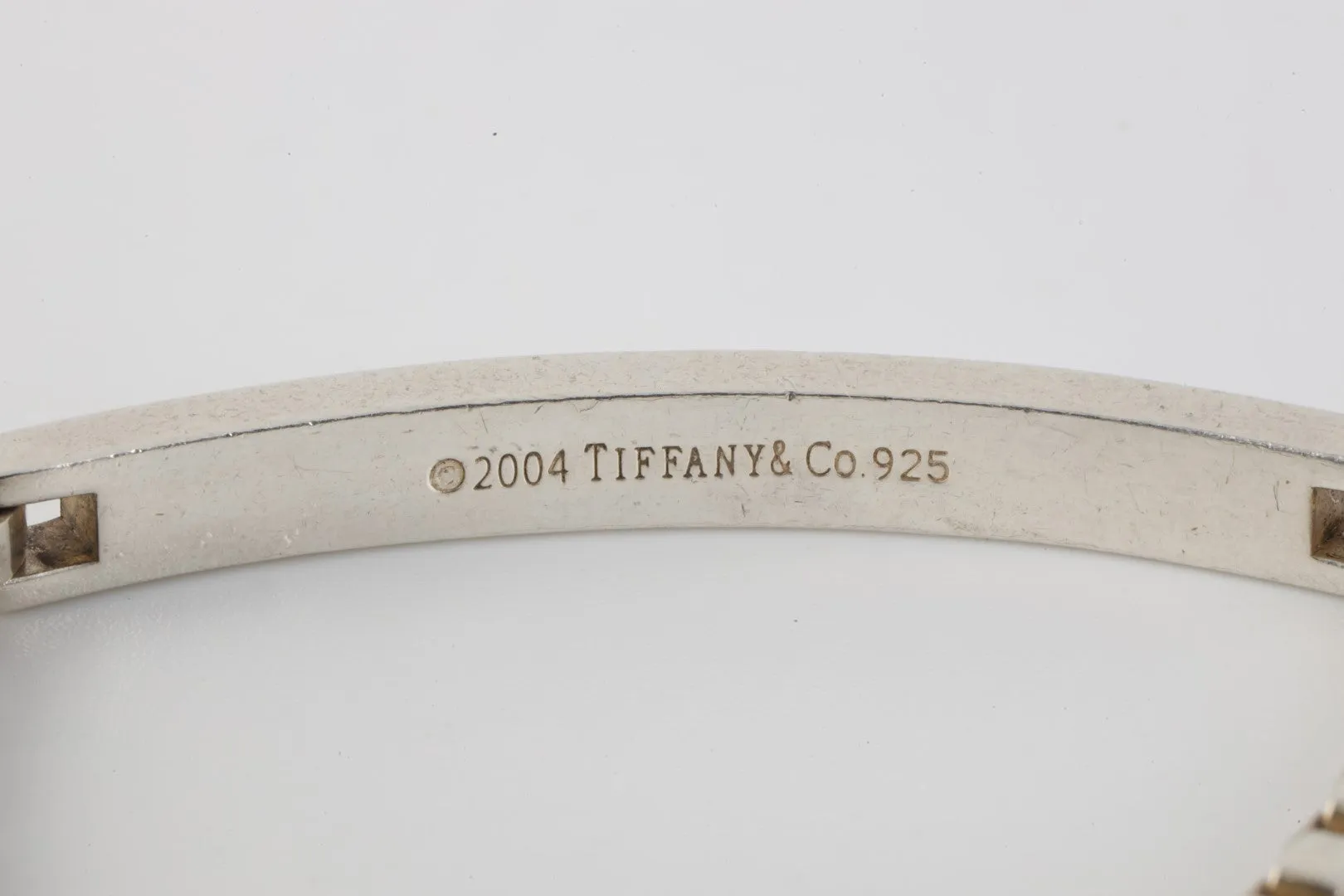 7" Tiffany & Co. 925 Silver Venetian ID Box Link Bracelet (18.14g.)