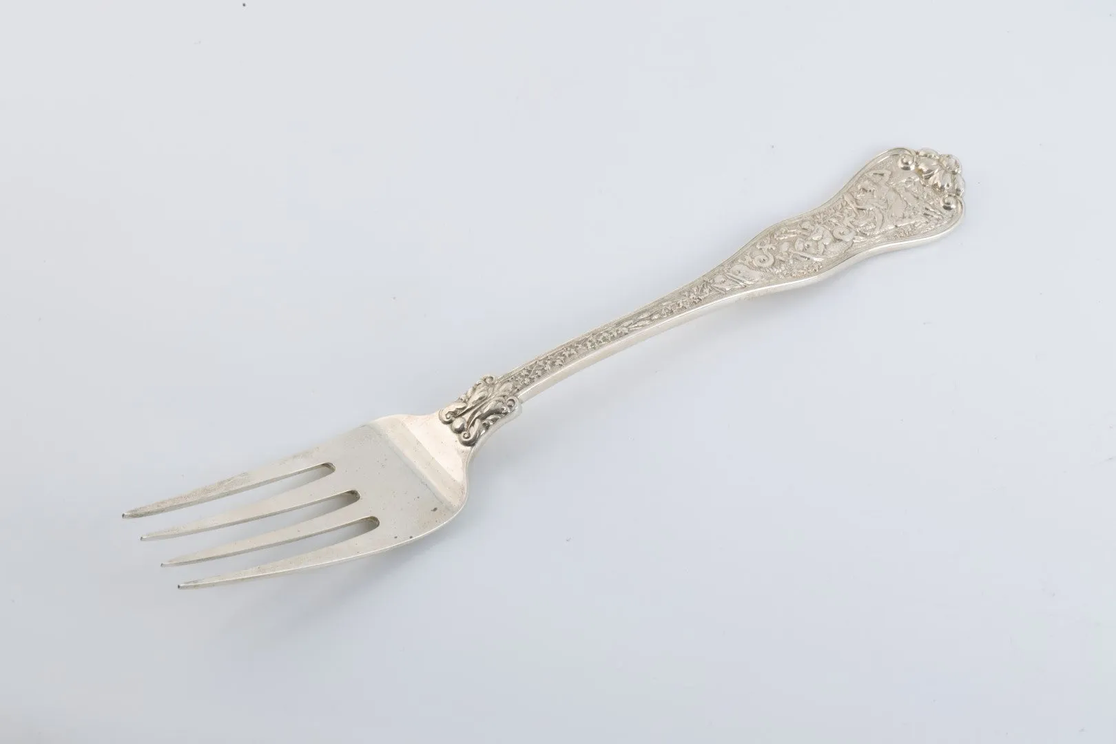 8 5/8" Tiffany & Co. 925 Silver Olympian Serving Fork (97.67g.)