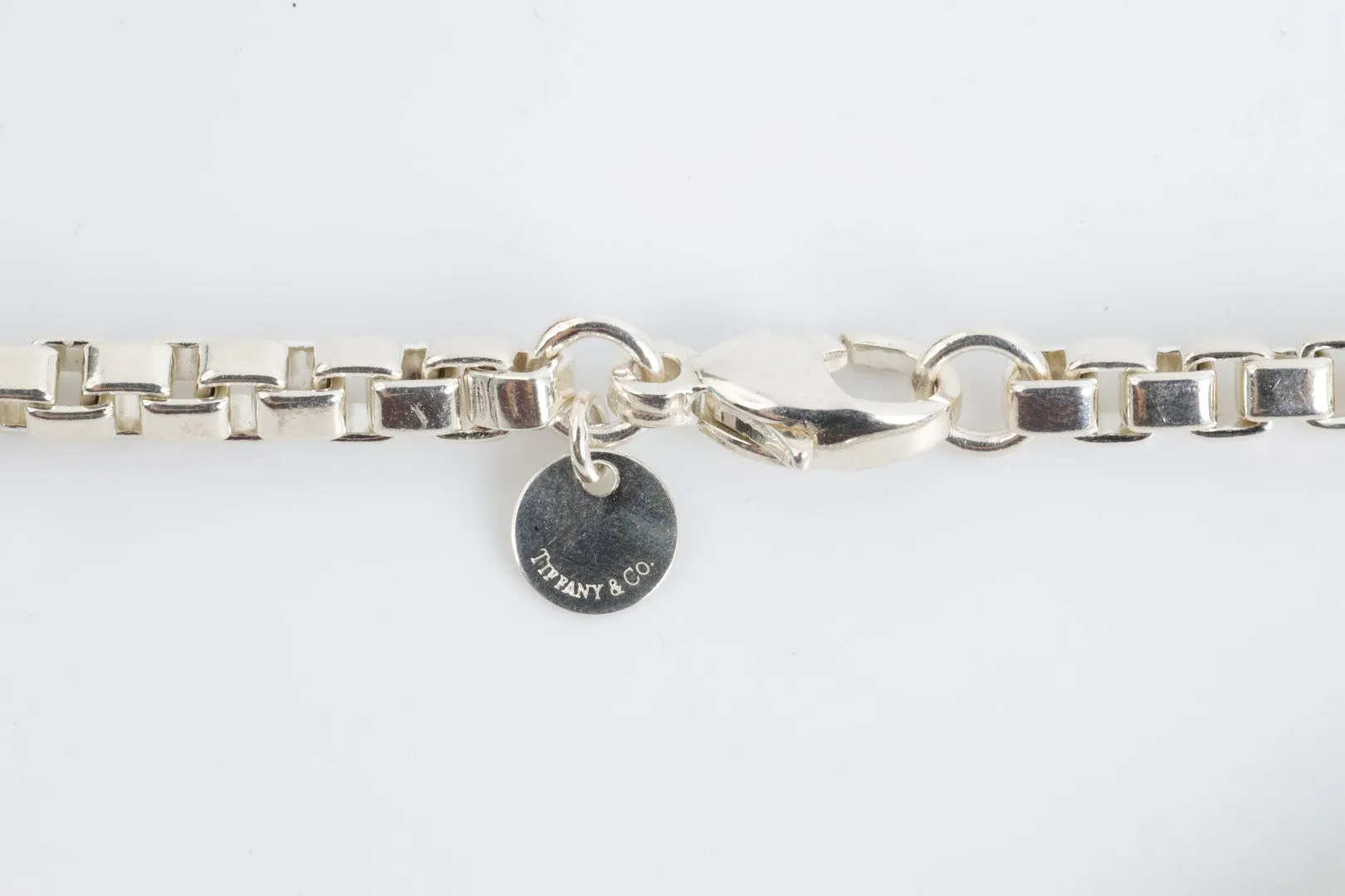 8" Tiffany & Co. 925 Silver Venetian Link Bracelet (16.65g.)