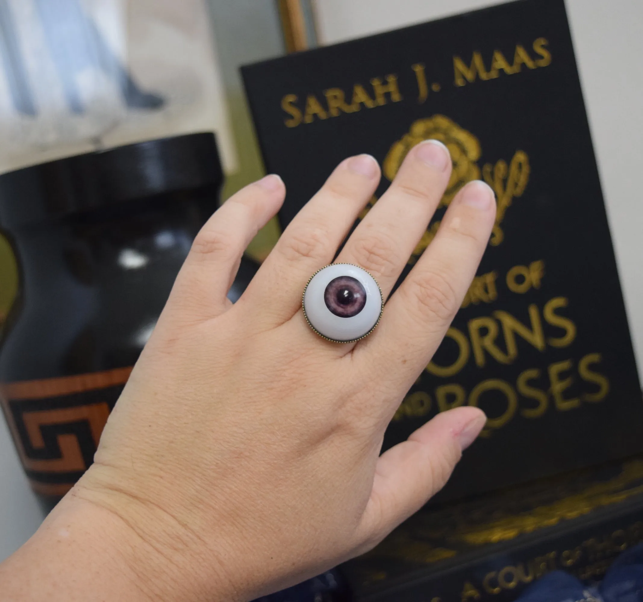 Amarantha's Jurian Eye Ring - Officially Licensed ACOTAR Jewelry