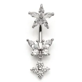 Belly Ring - Butterfly