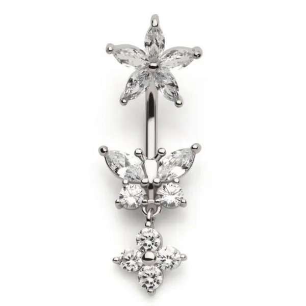 Belly Ring - Butterfly