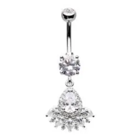 Belly Ring - Crown Jewels