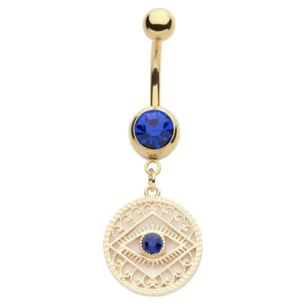 Belly Ring - Eye Filigree