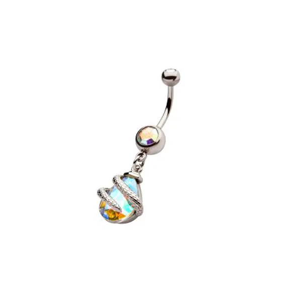 Belly Ring - Teardrop