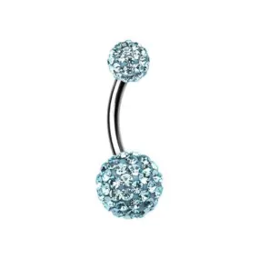 Belly Ring - Tiffany Aqua