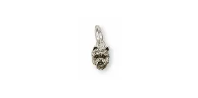 Cairn Terrier Charm Jewelry Sterling Silver Handmade Dog Charm CNWT19-C