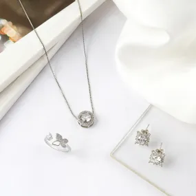 Calvin Rhinestone Jewelry Set