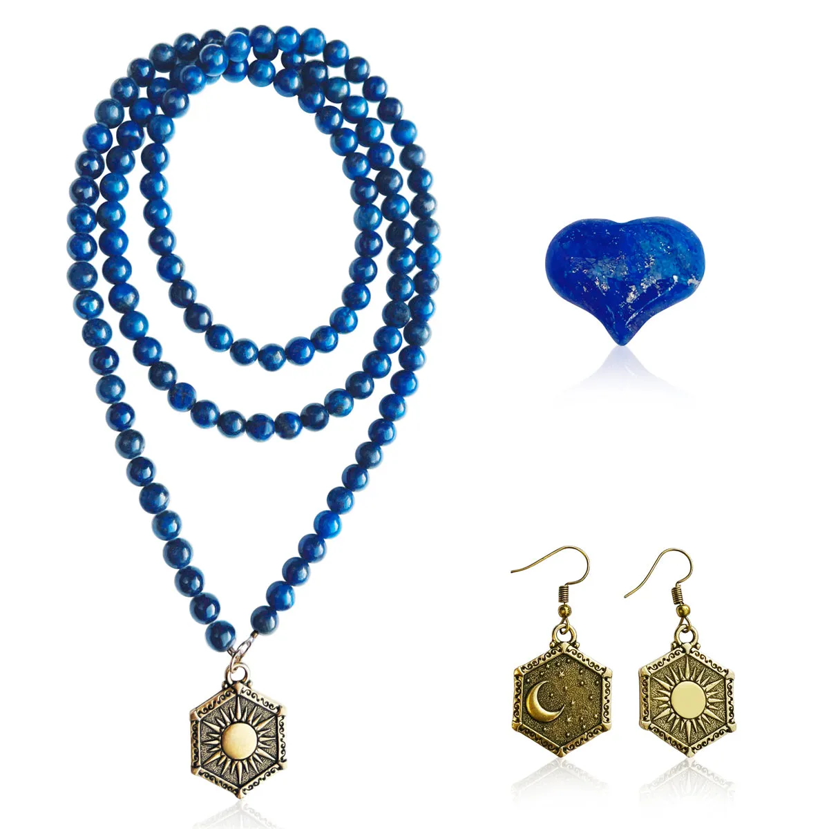 Celestial Balance Jewelry Set - Gold