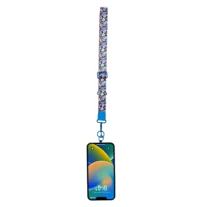 Crossbody Phone Strap in Multi Floral by Simply Southern