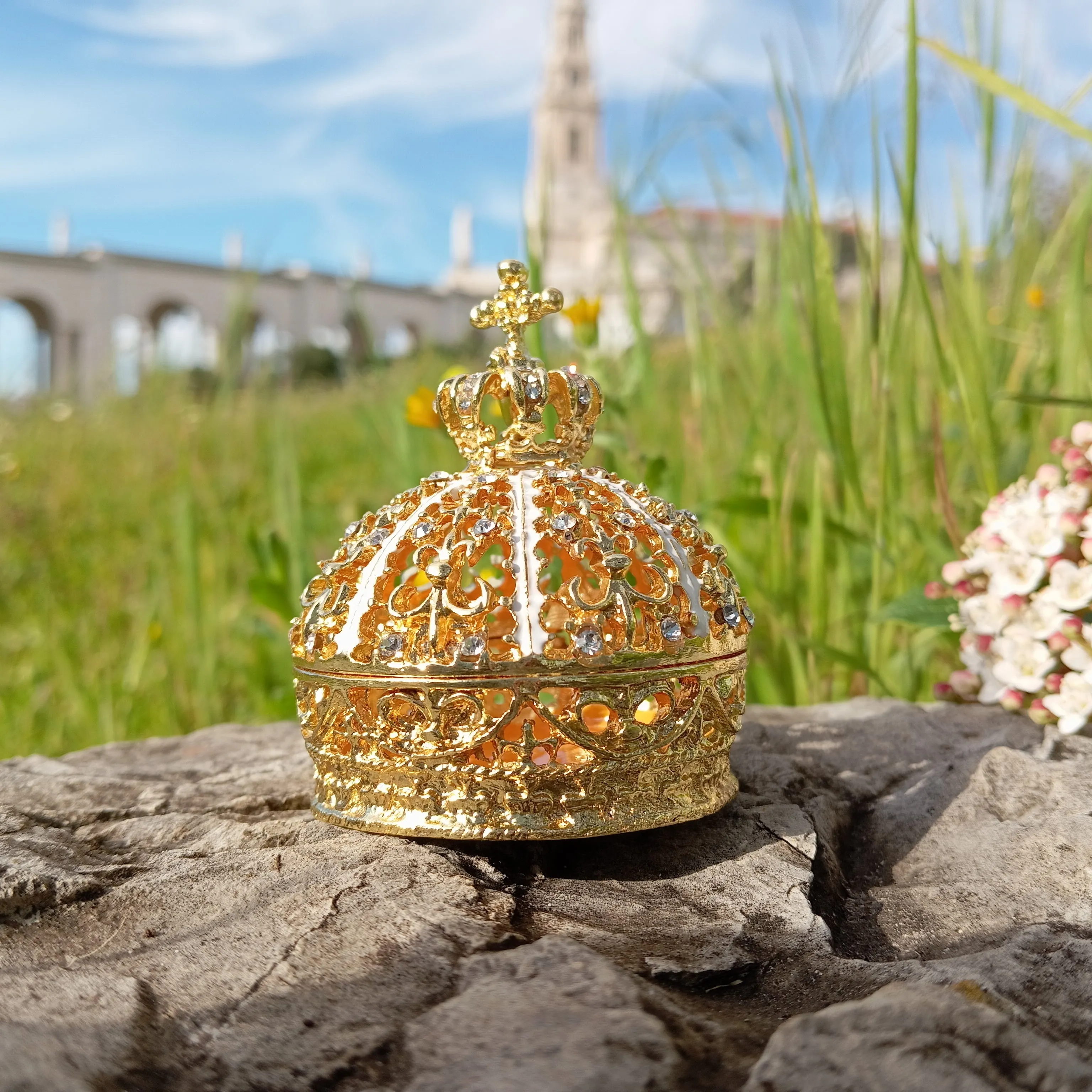 Crown Jewelry Box [Golden]