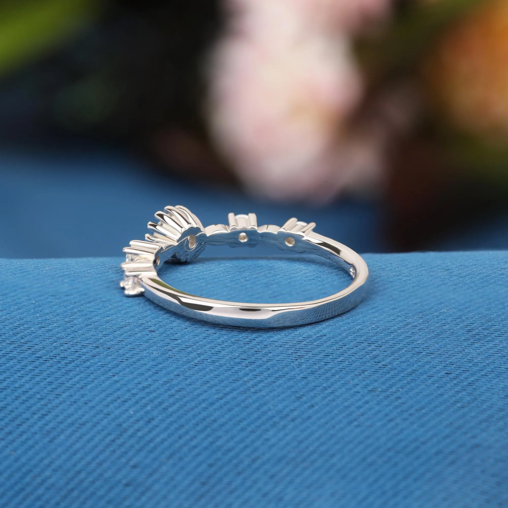 Dainty Lab Grown Diamond Engagement Ring