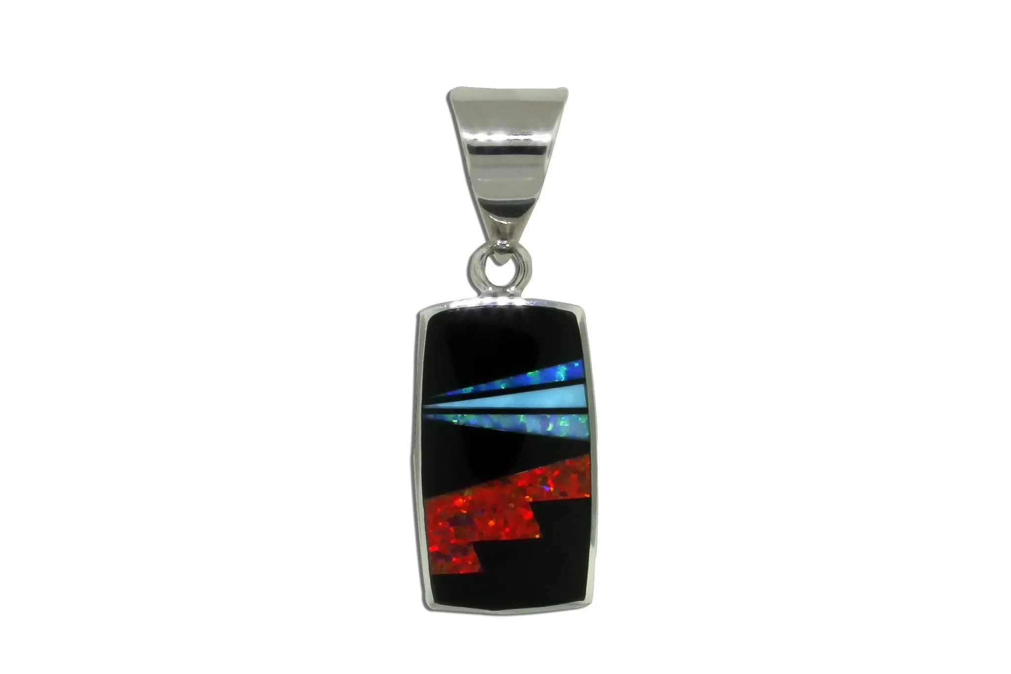 David Rosales Red Moon Pendant