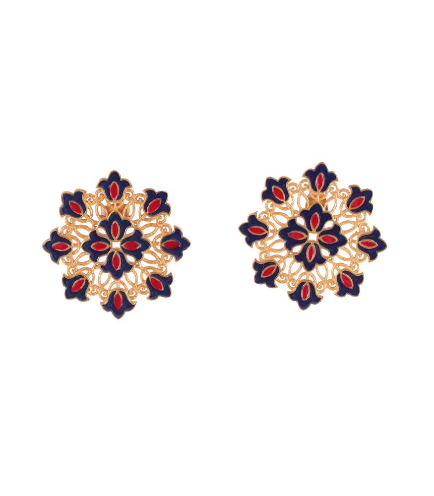 Dreaming Flowers Stud Earrings