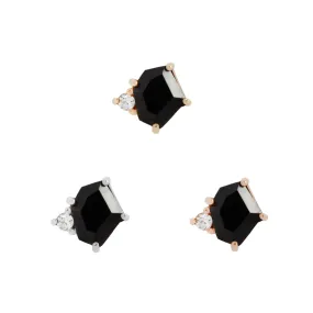 Elicit - Black Spinel   CZ - Threadless End