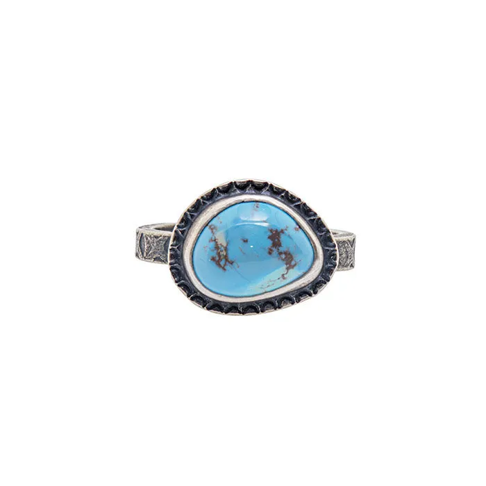 Golden Hill Turquoise Ring size 5