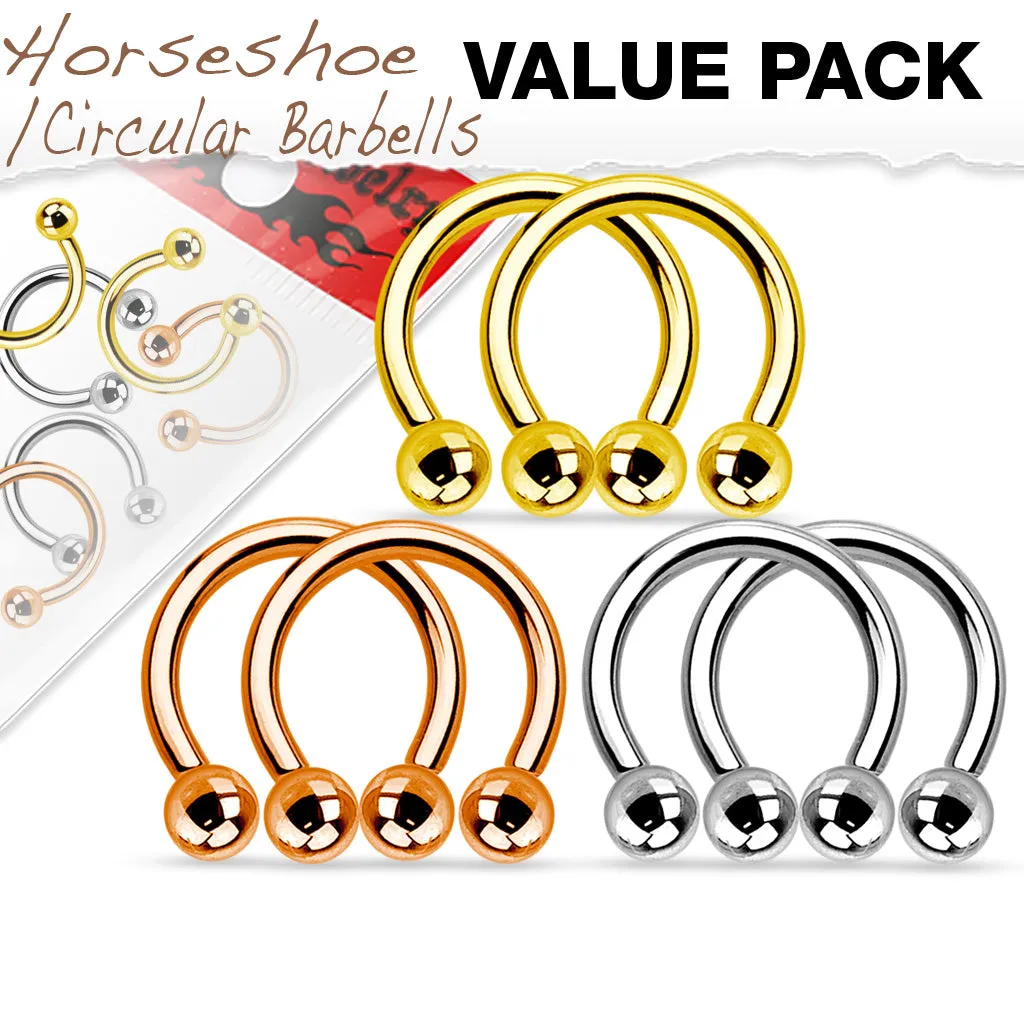 Horseshoe - 3pair 16g - Value Pack