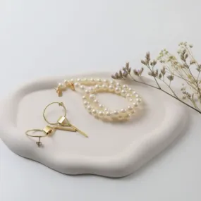 Jewelry Tray - Oval Cloud