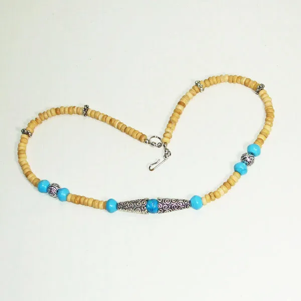 Kahli Beaded Native Style Necklace