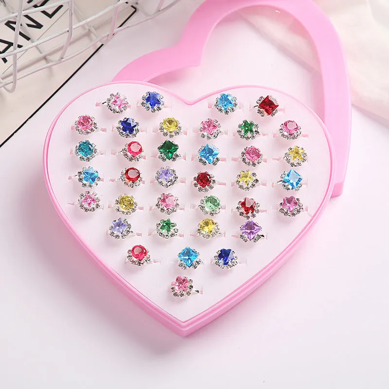 Korean Jewelry Children's Resin Ring