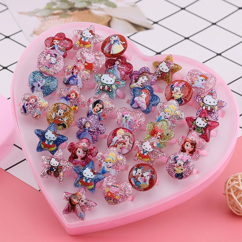 Korean Jewelry Children's Resin Ring