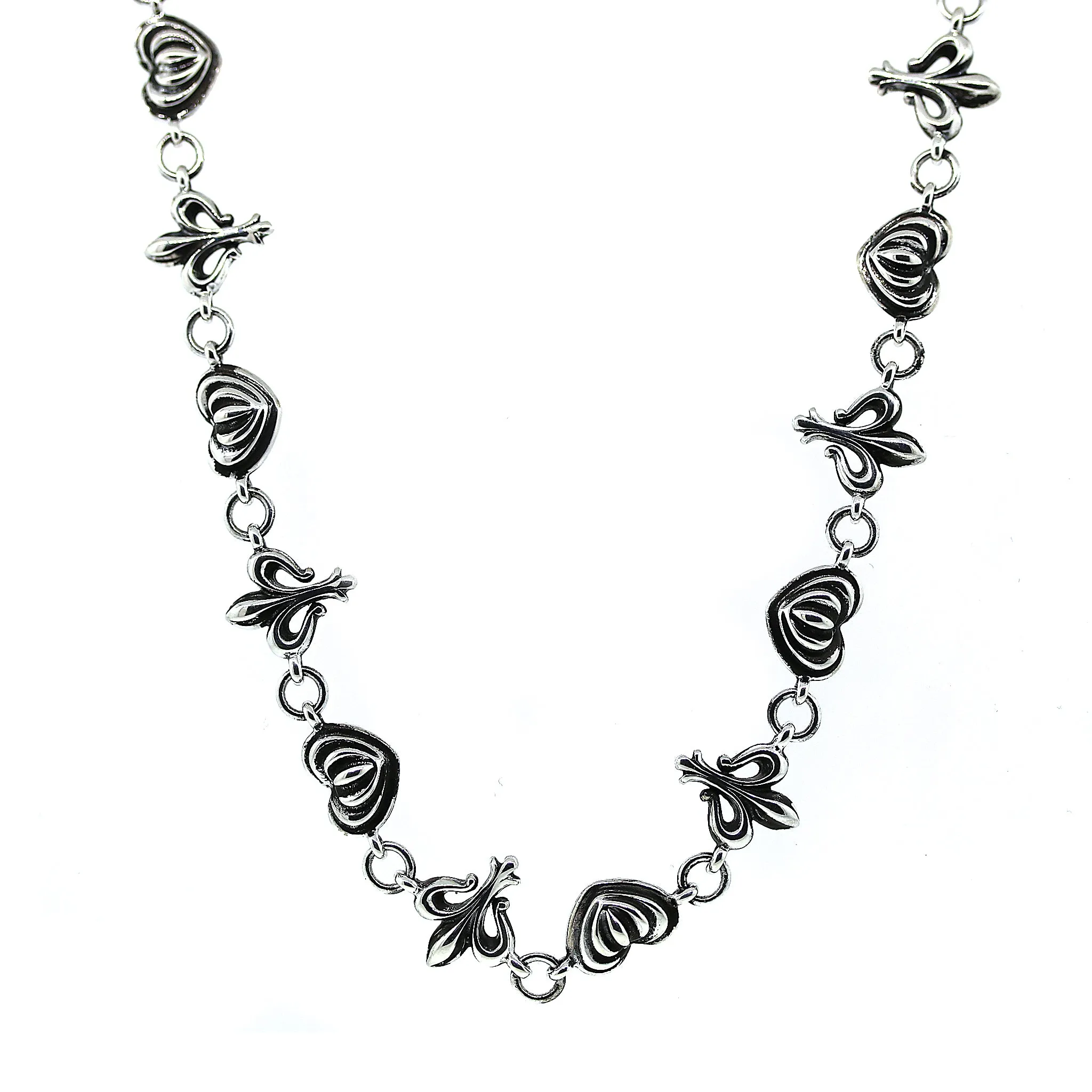 Lagos Fleur De Lis Sterling Silver Necklace