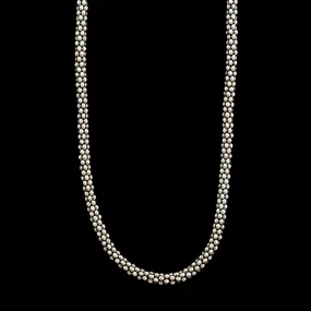 Lagos Sterling Silver Estate Caviar Beaded Necklace