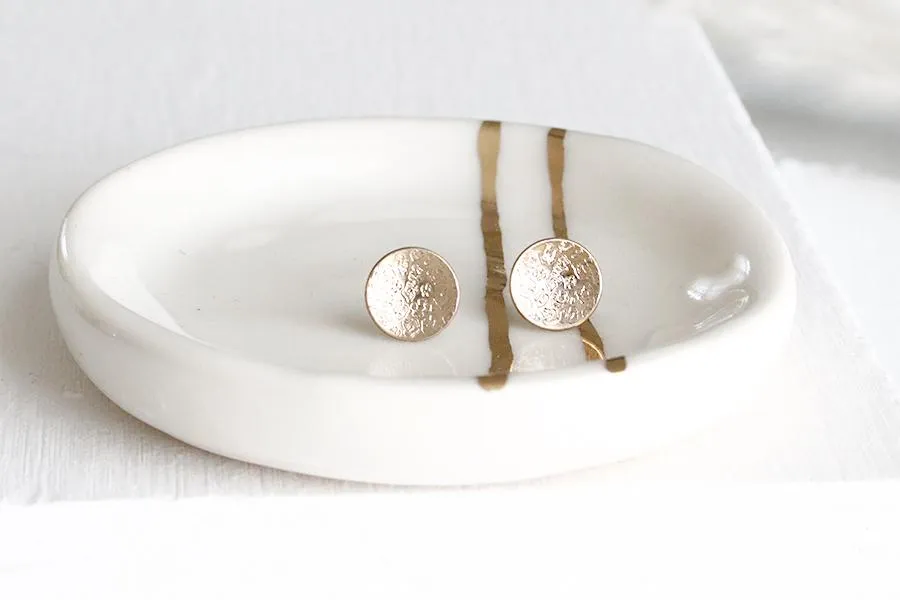 Minimalist Porcelain Jewelry Dish