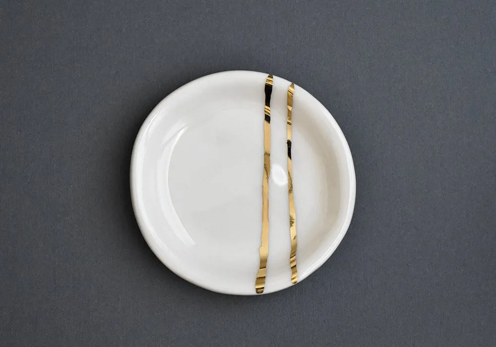 Minimalist Porcelain Jewelry Dish