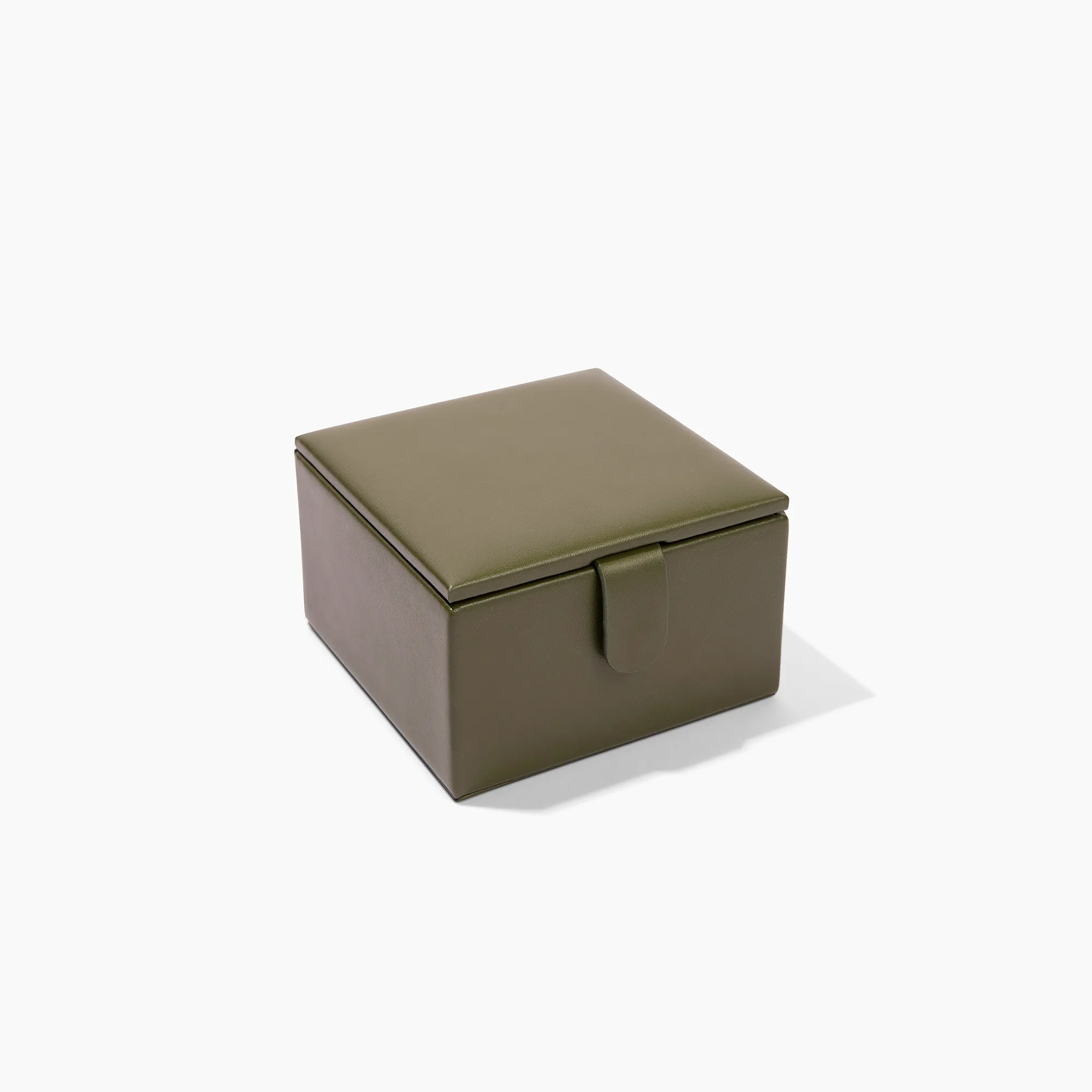 Petite Leather Jewelry Box