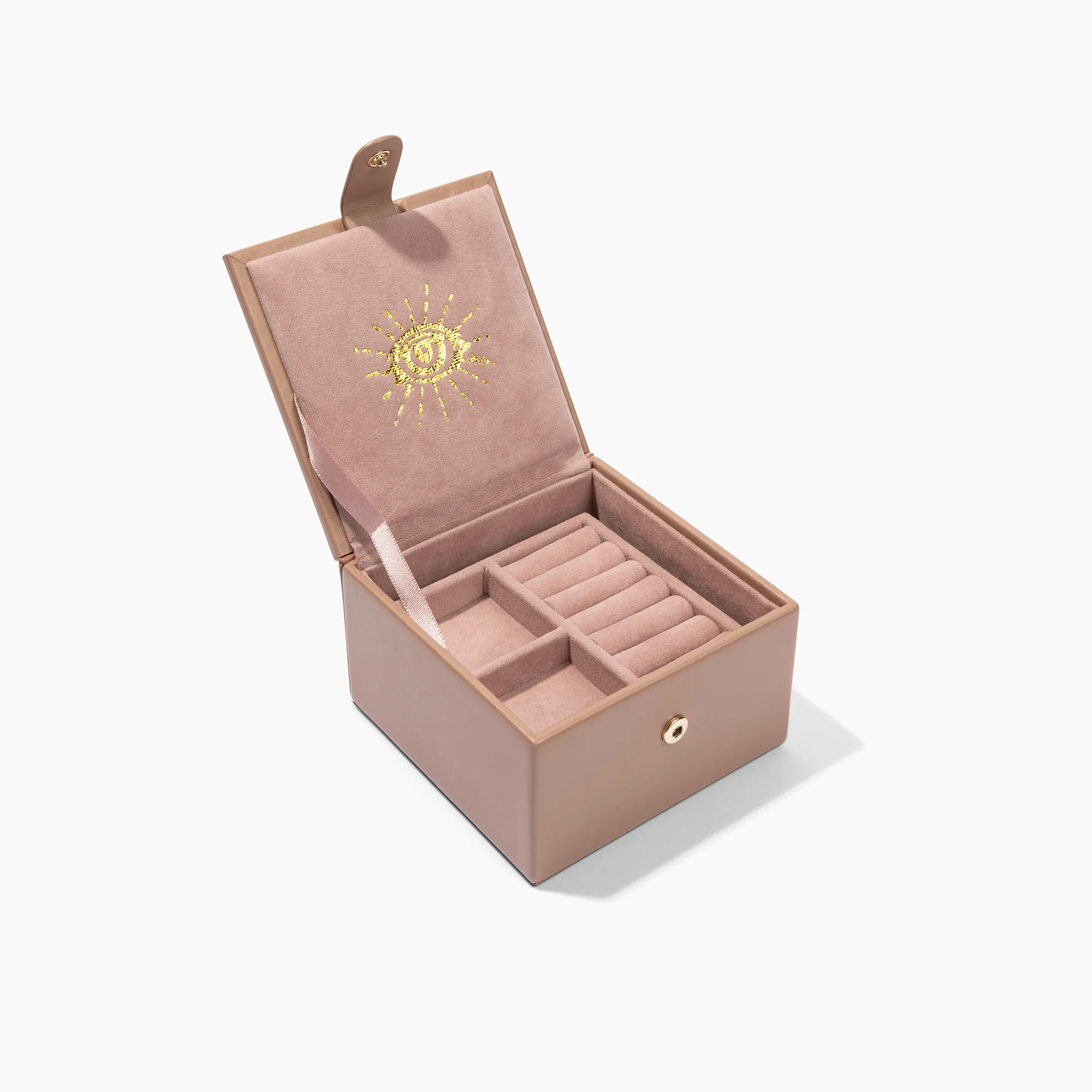 Petite Leather Jewelry Box