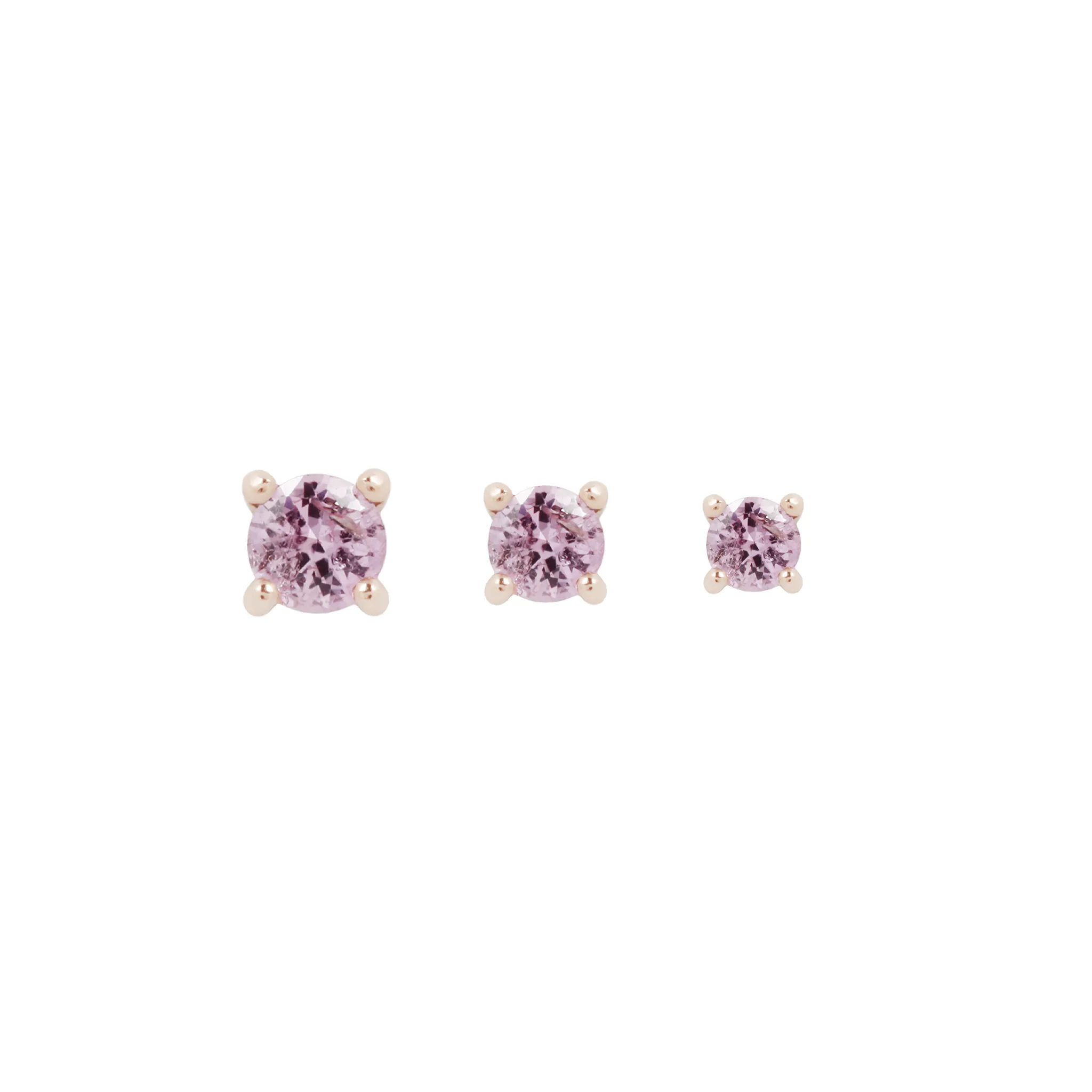 Pink Sapphire Prong