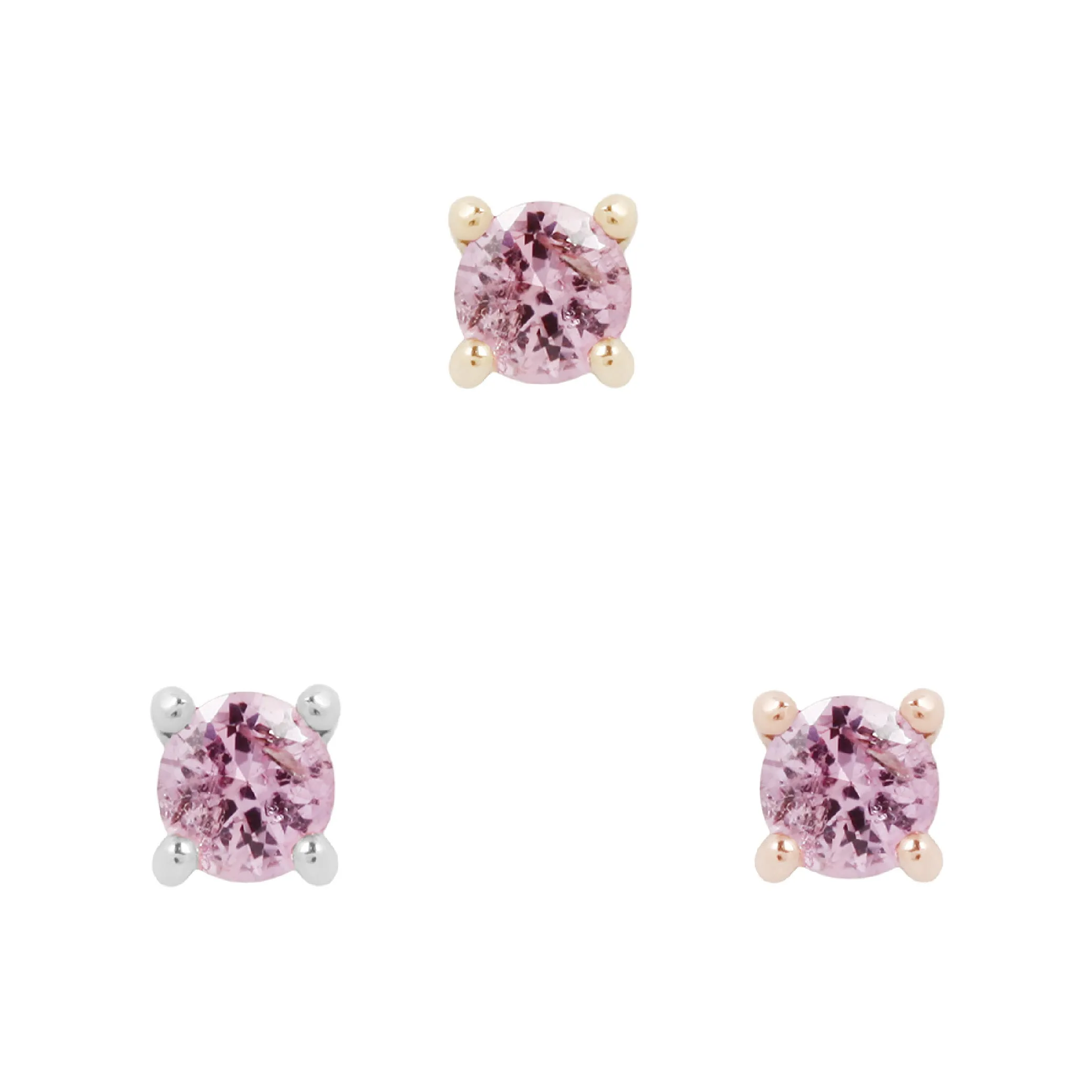 Pink Sapphire Prong