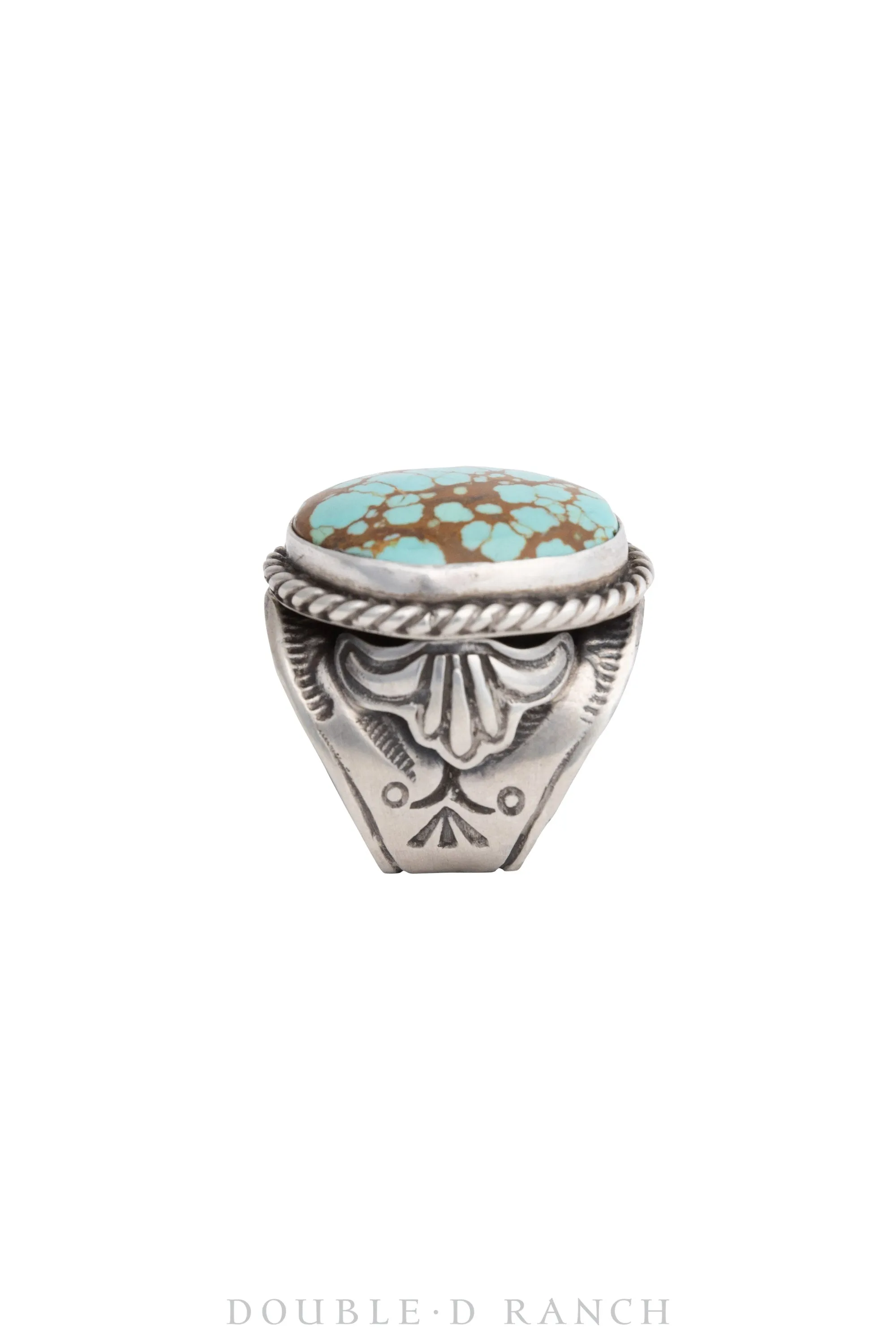 Ring, Single Stone, Turquoise, Hallmark, Contemporary, 1215