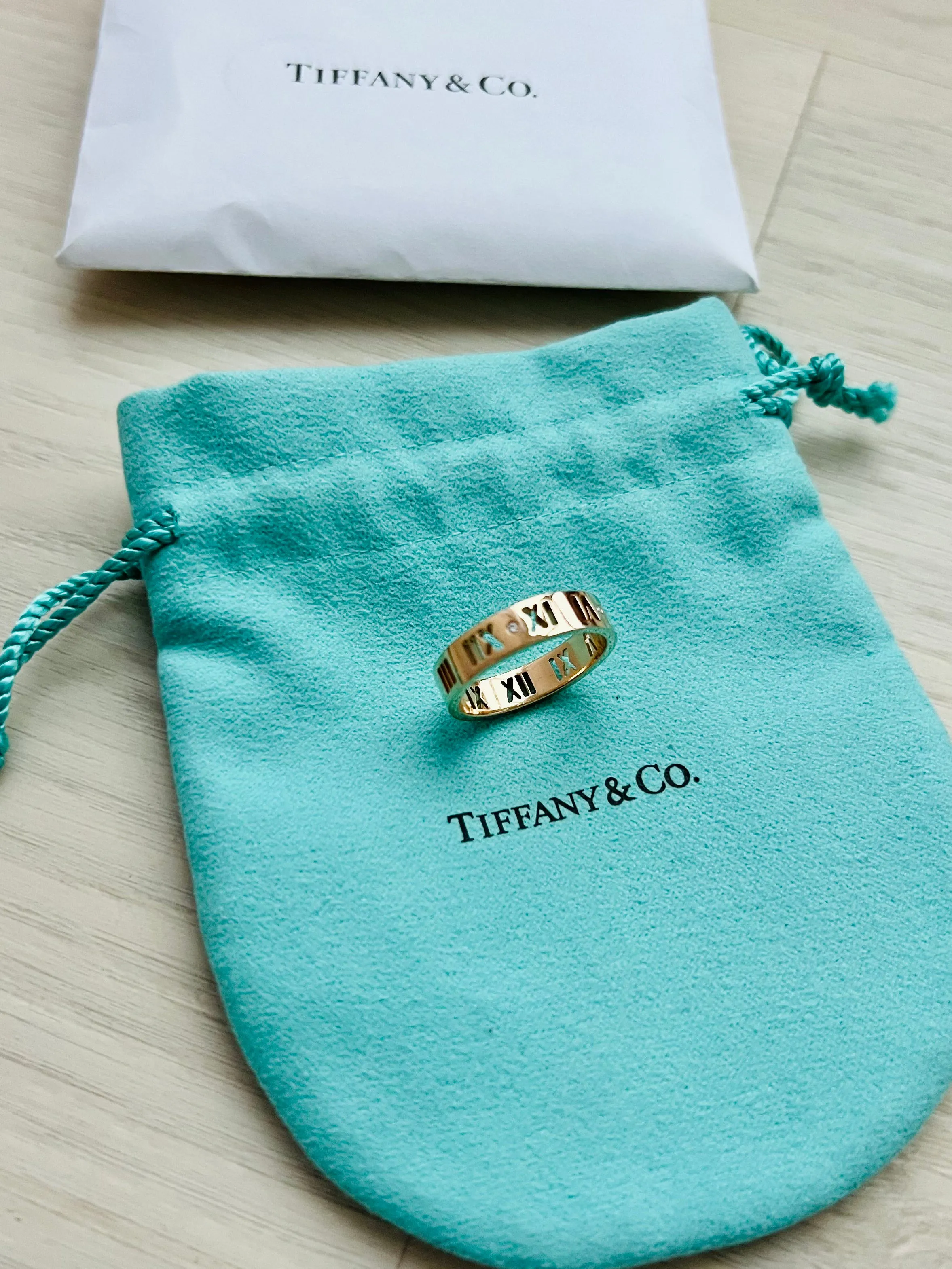 Tiffany & Co. atlas Ring