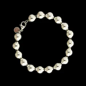 Tiffany & Co. Sterling Silver Estate Hardwear Ball Bracelet