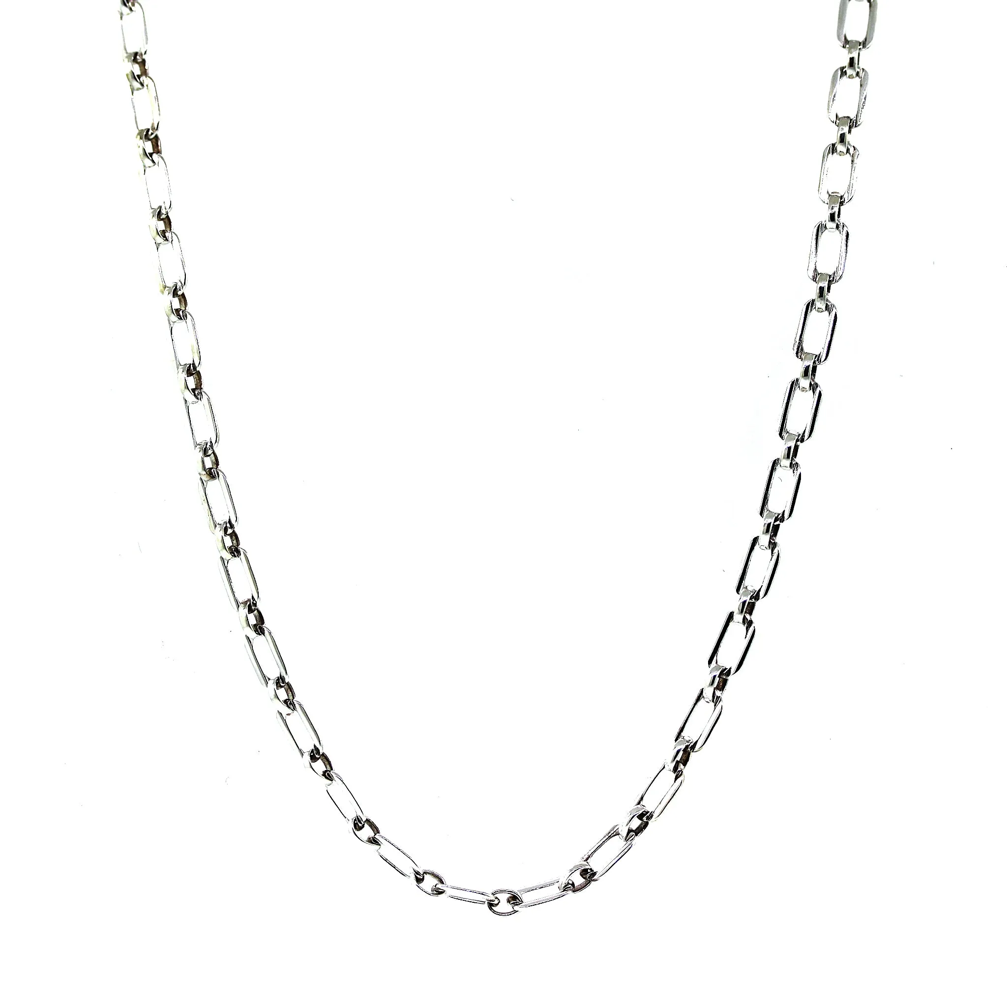 Tiffany and Co. Sterling Silver Link Chain Necklace