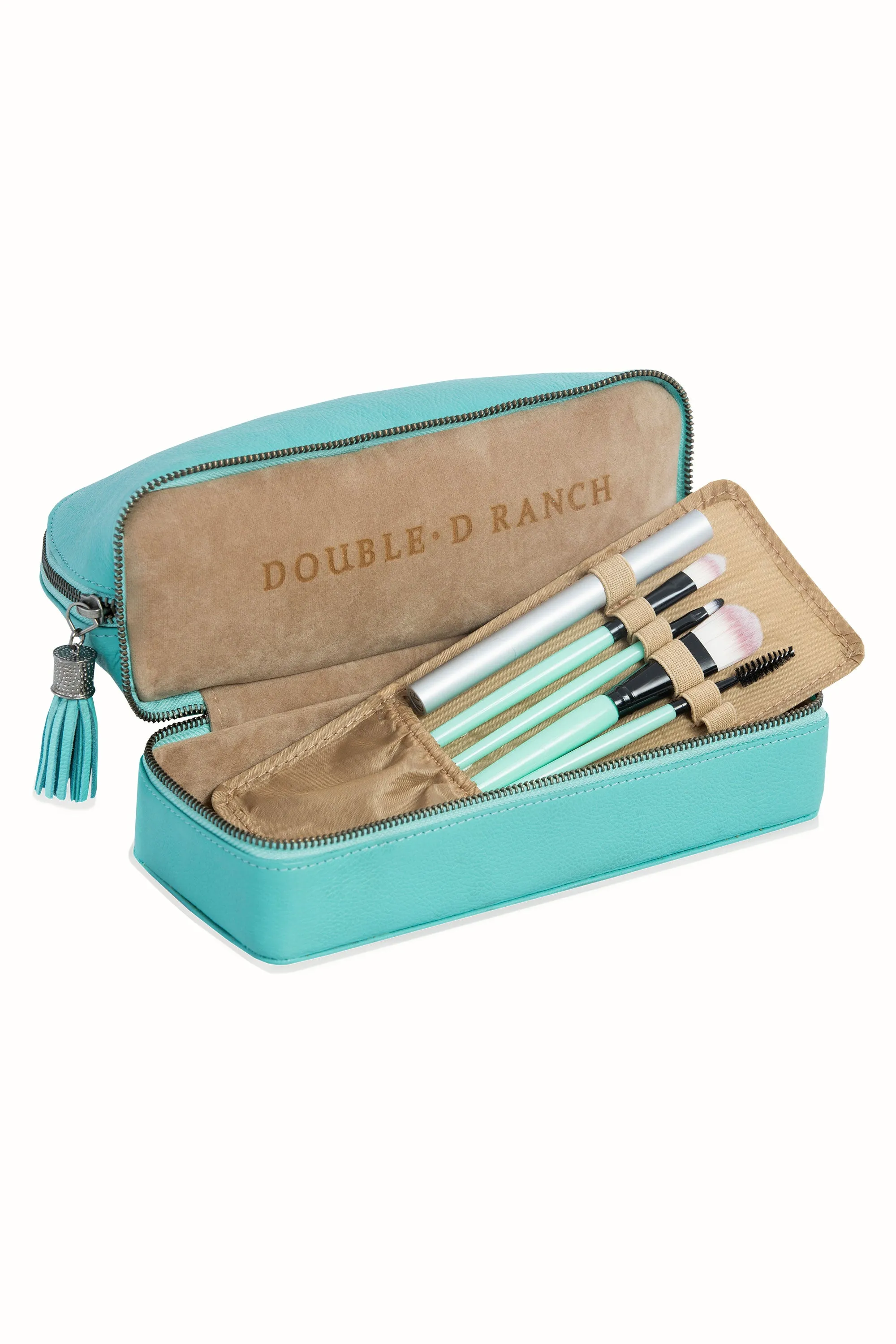 Travel Series - The Zippered Makeup & Brush Kit