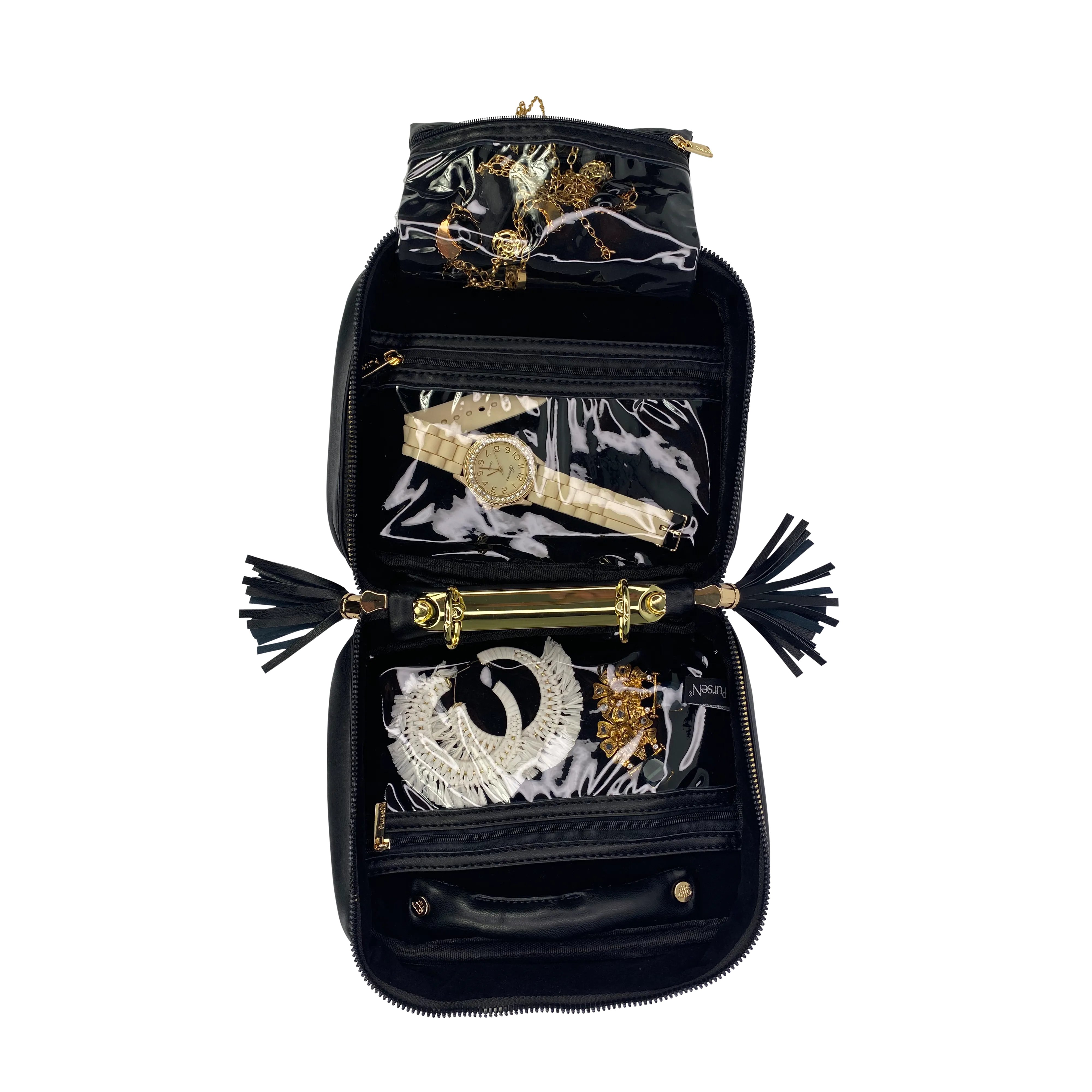 Trinity Jewelry Case - Onyx