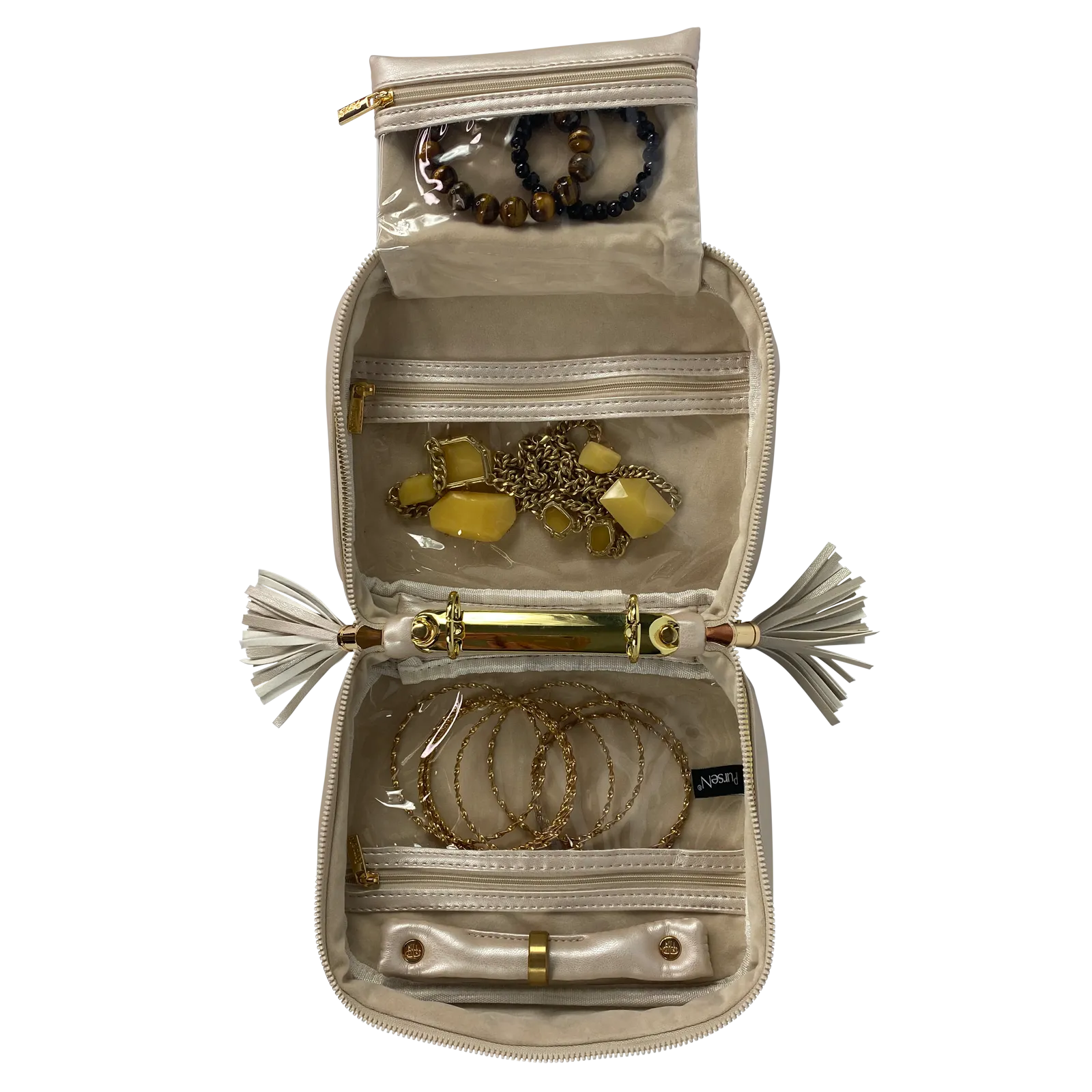 Trinity Jewelry Case - Pearl