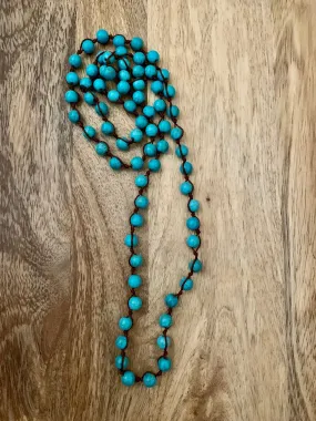 Turquoise Bead Necklace