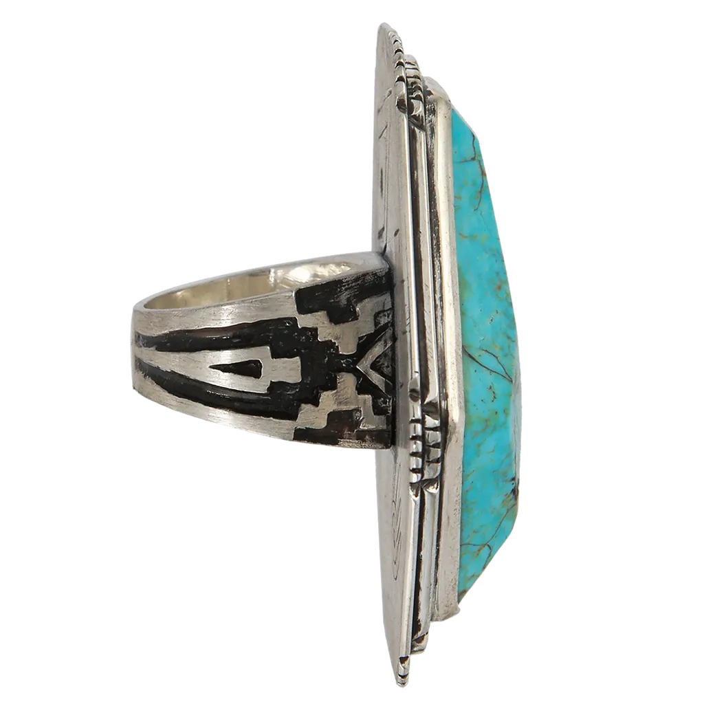 Turquoise Shaman Ring