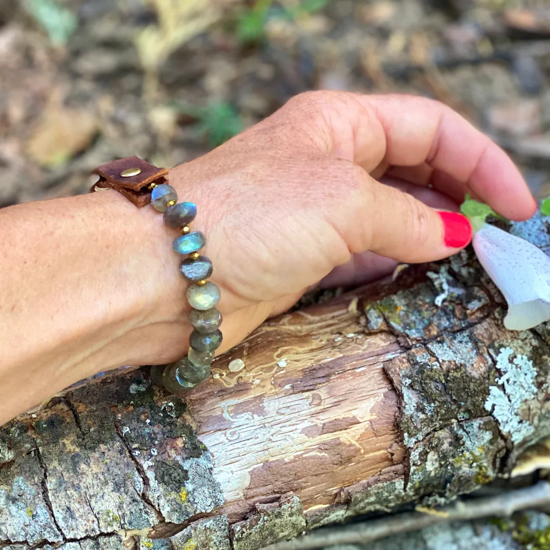 Unstoppable Positivity: Labradorite Jewelry Set