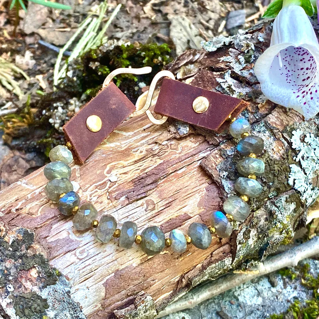 Unstoppable Positivity: Labradorite Jewelry Set