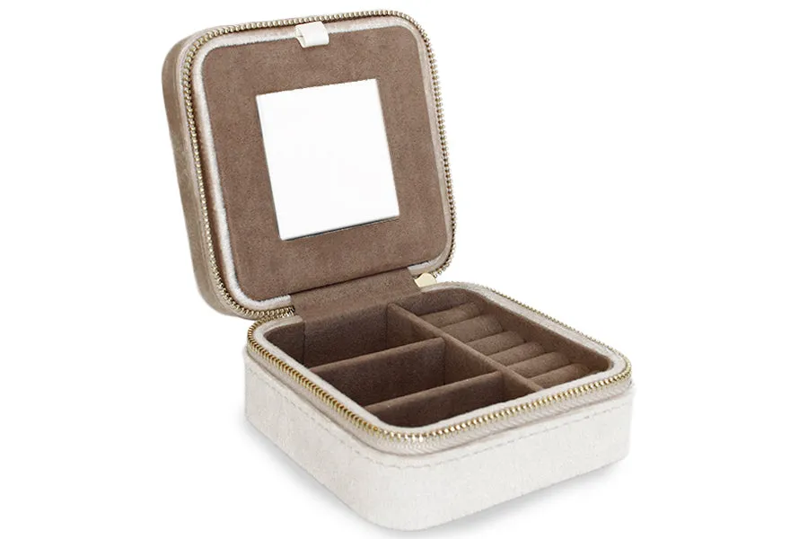 Velvet Jewelry Travel Case