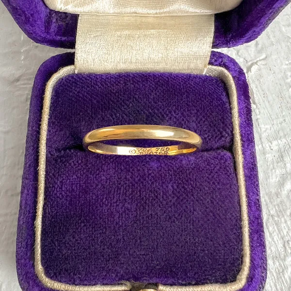 Vintage Van Cleef & Arpels Wedding Band