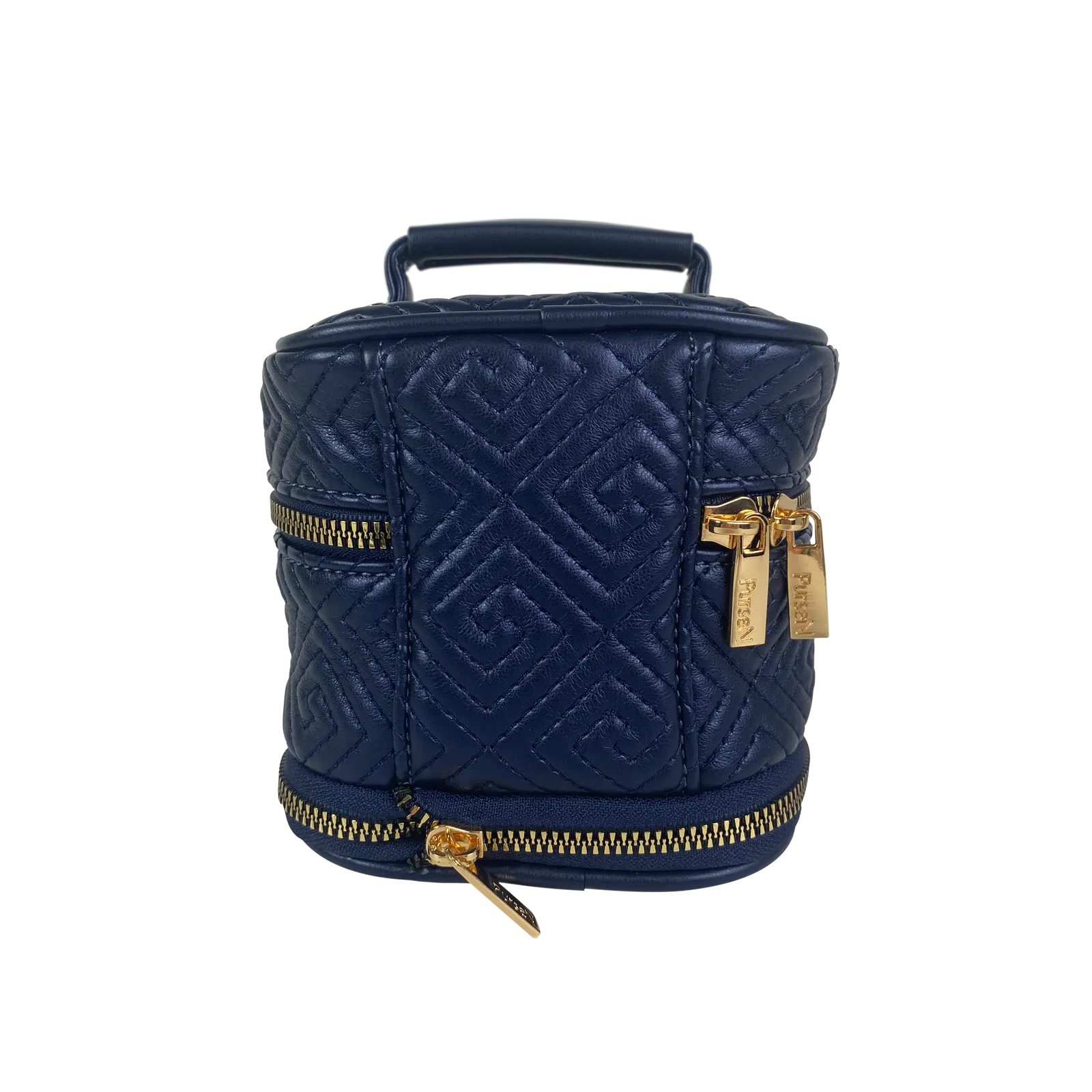 Weekender Jewelry Case- Greek Navy